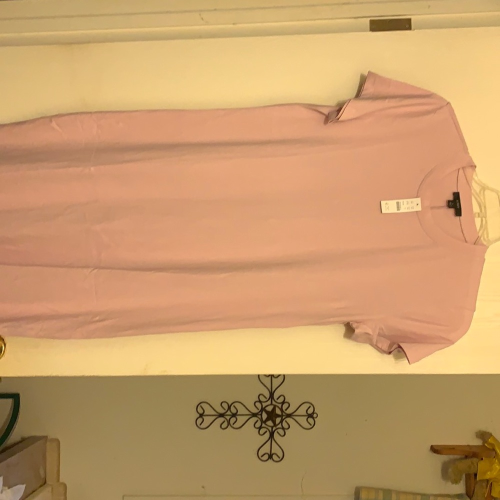 Great T-shirt dress.